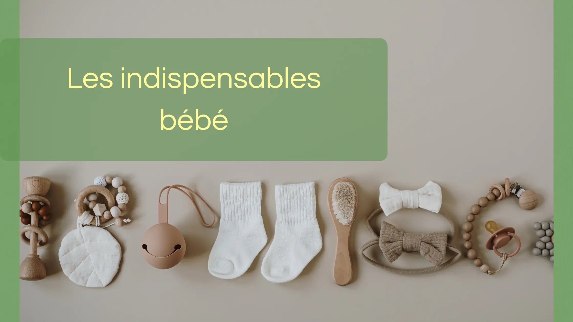 Les indispensables bébé Le coffre à jouets