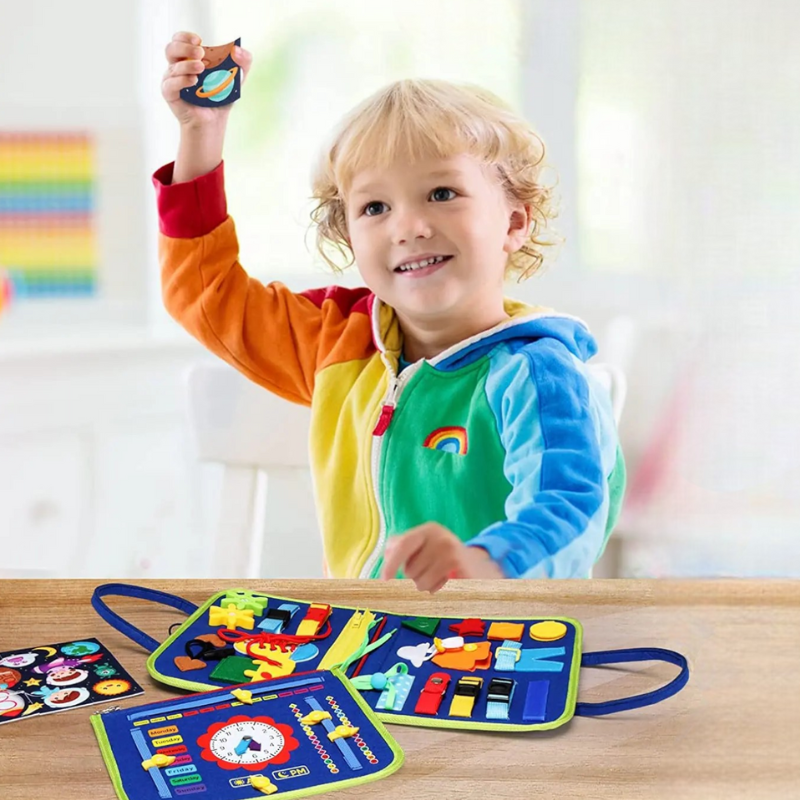 Planche d’activités éducatif (3-5ans) Le coffre à jouets