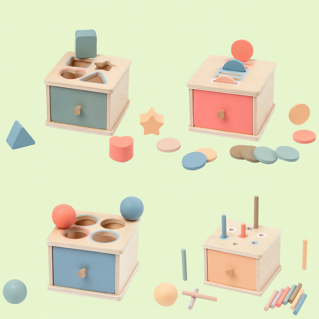 La boîte à découvertes Le coffre à jouets