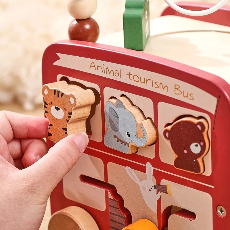 Busy board - Le bus des animaux Le coffre à jouets