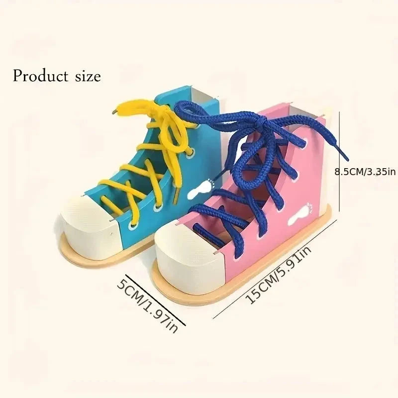 La chaussure d'apprentissage Le coffre à jouets