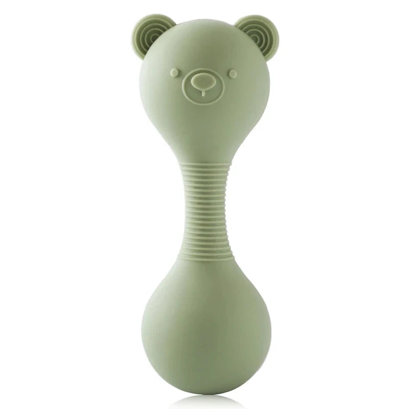 hochet ourson en silicone Le coffre à jouets