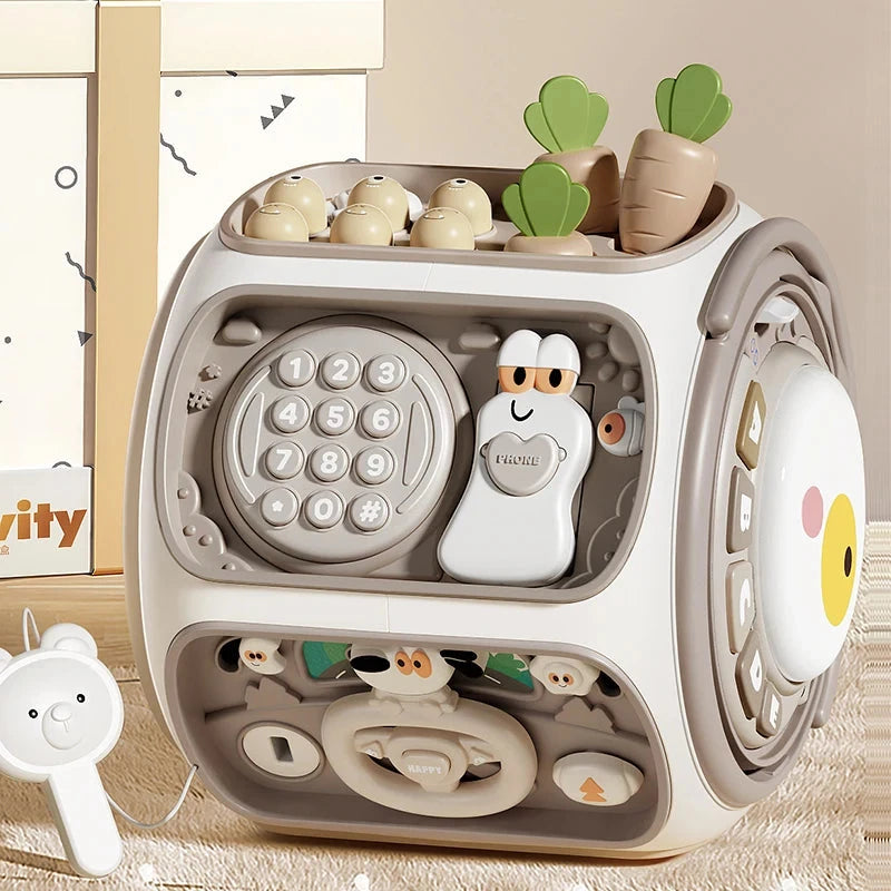 Jouet Montessori sensoriel magnétique pour enfants, hibou de pêche éducatif, planche occupée, taupe, numéro de jeu, Xylophone pour tout-petits de 3 ans, cadeaux Le coffre à jouets