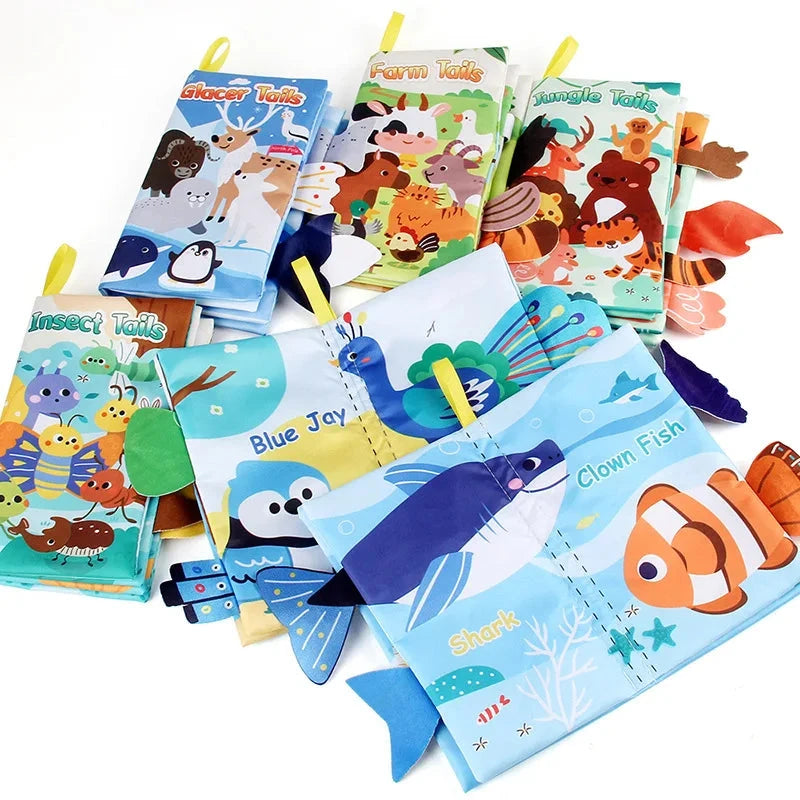 Livre en tissu Le coffre à jouets