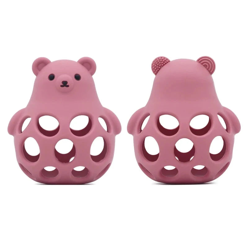 Les animaux des dents en silicone 🐤 Le coffre à jouets