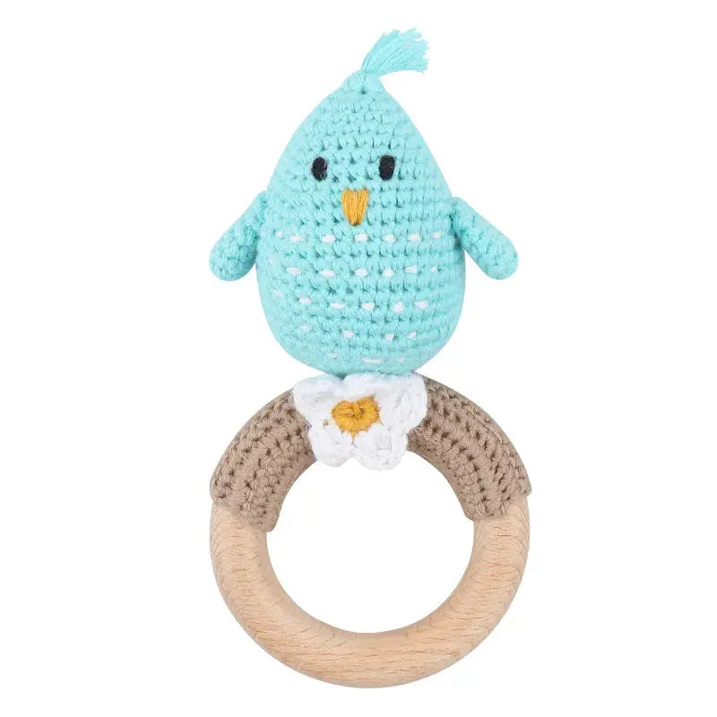 Hochet en crochet - douceur et éveil de bébé Le coffre à jouets