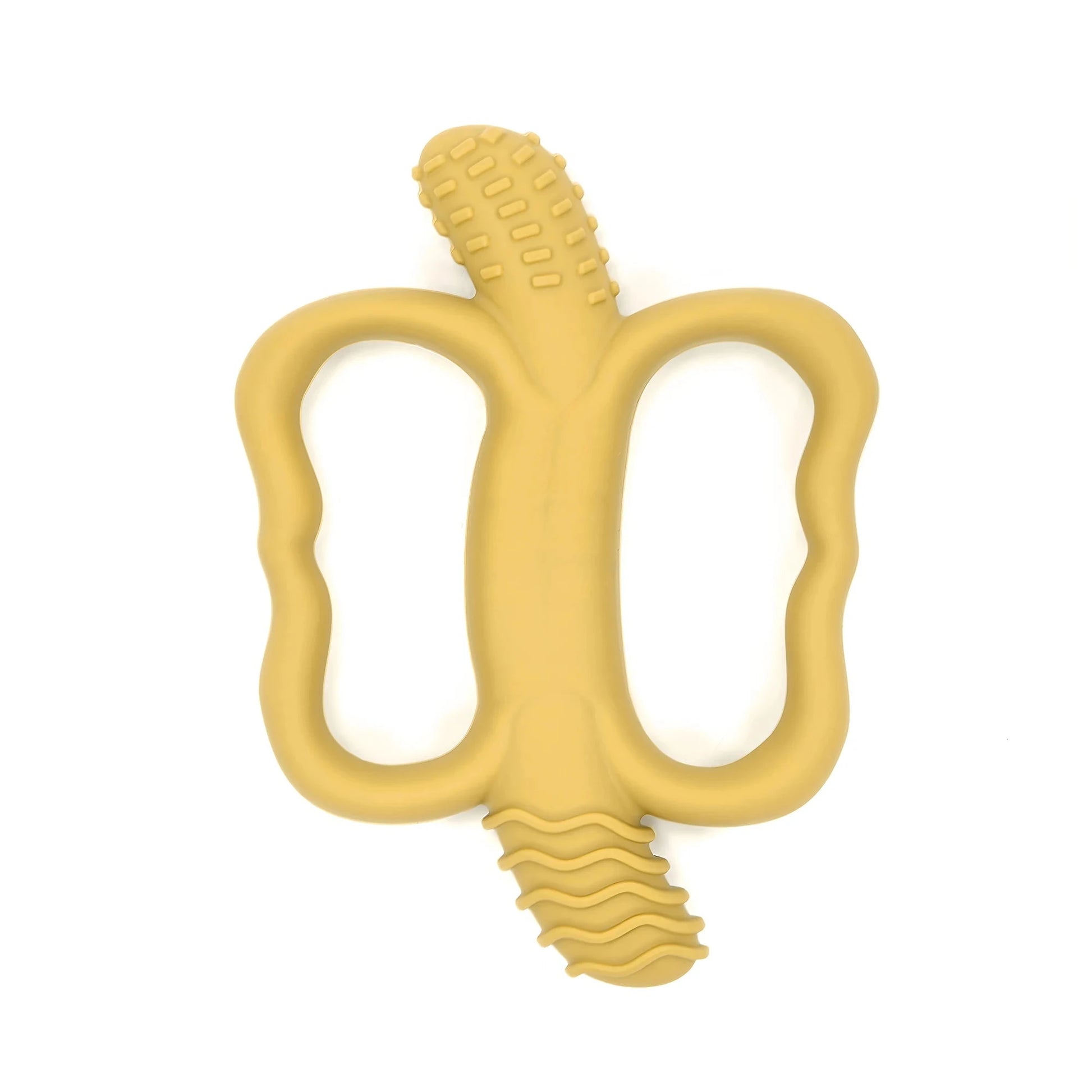 Anneau apaisant banane – Jouet de dentition bébé Le coffre à jouets