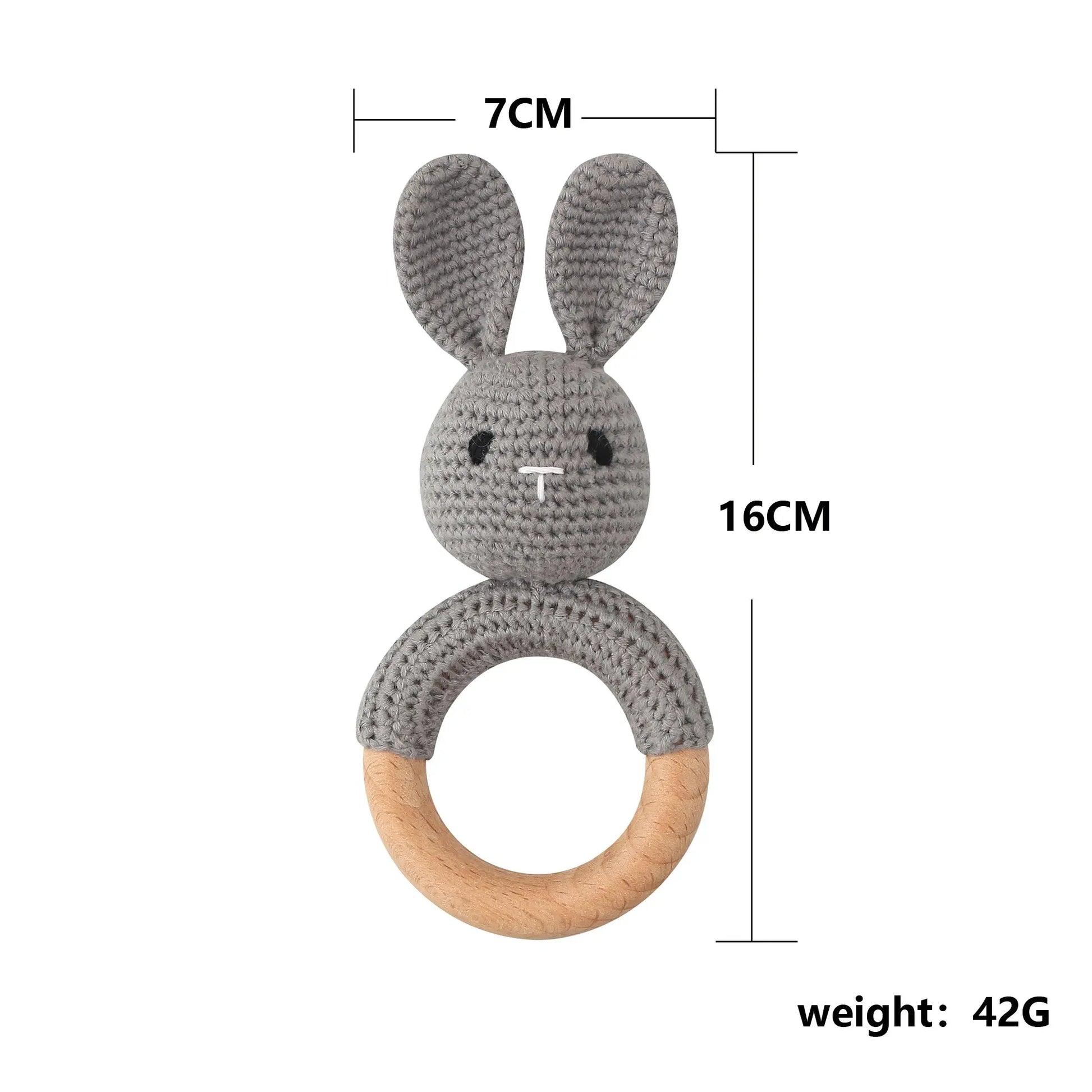 Hochet en crochet - douceur et éveil de bébé Le coffre à jouets