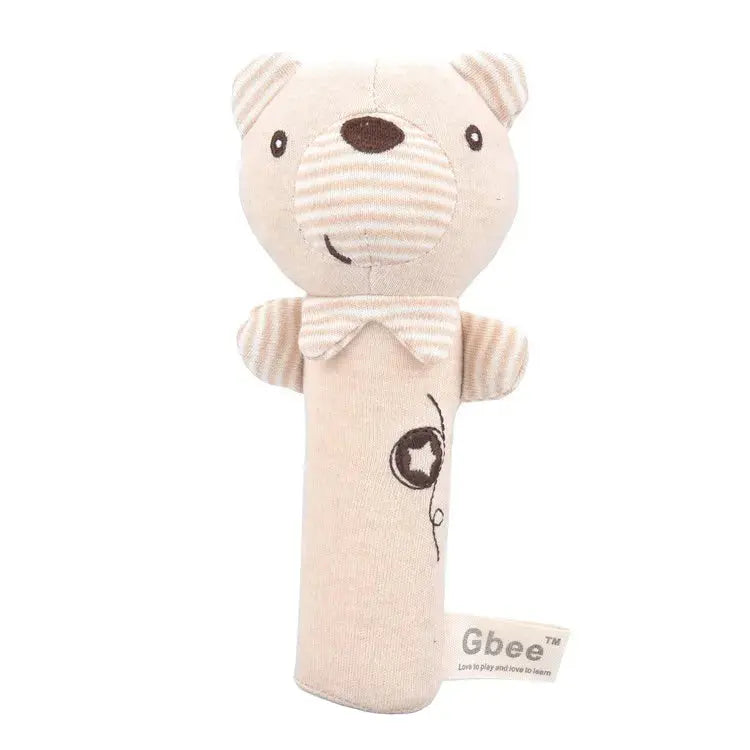 crochet sonore en coton Le coffre à jouets