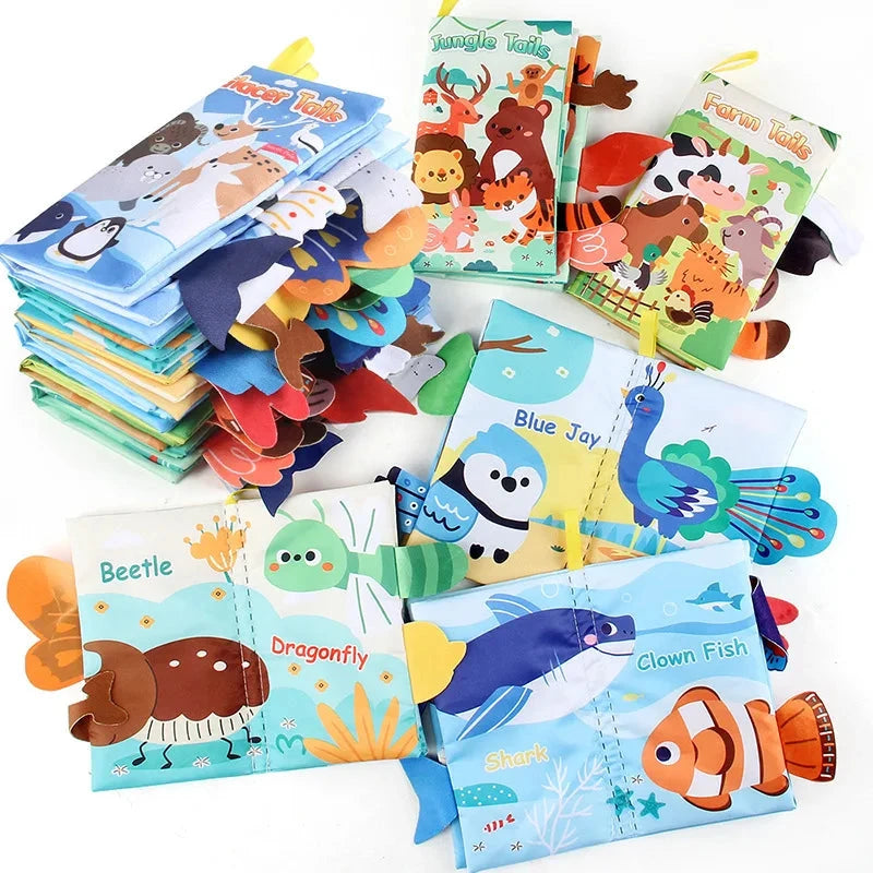 Livre en tissu Le coffre à jouets