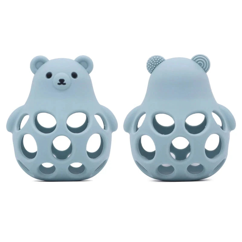 Les animaux des dents en silicone 🐤 Le coffre à jouets