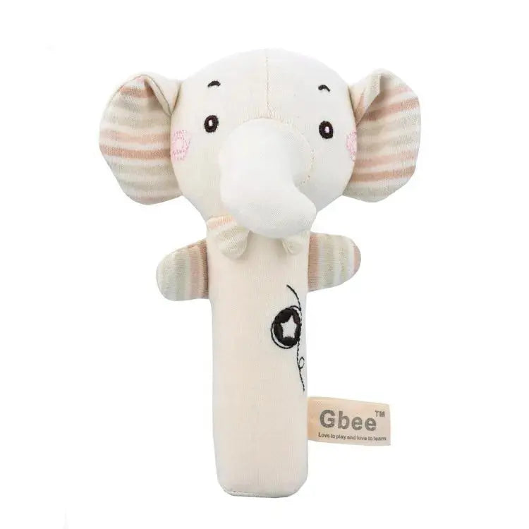 crochet sonore en coton Le coffre à jouets