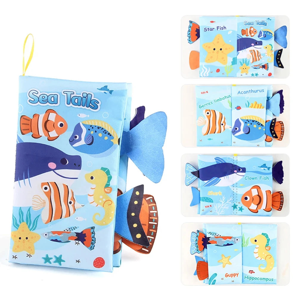 Livre en tissu Le coffre à jouets