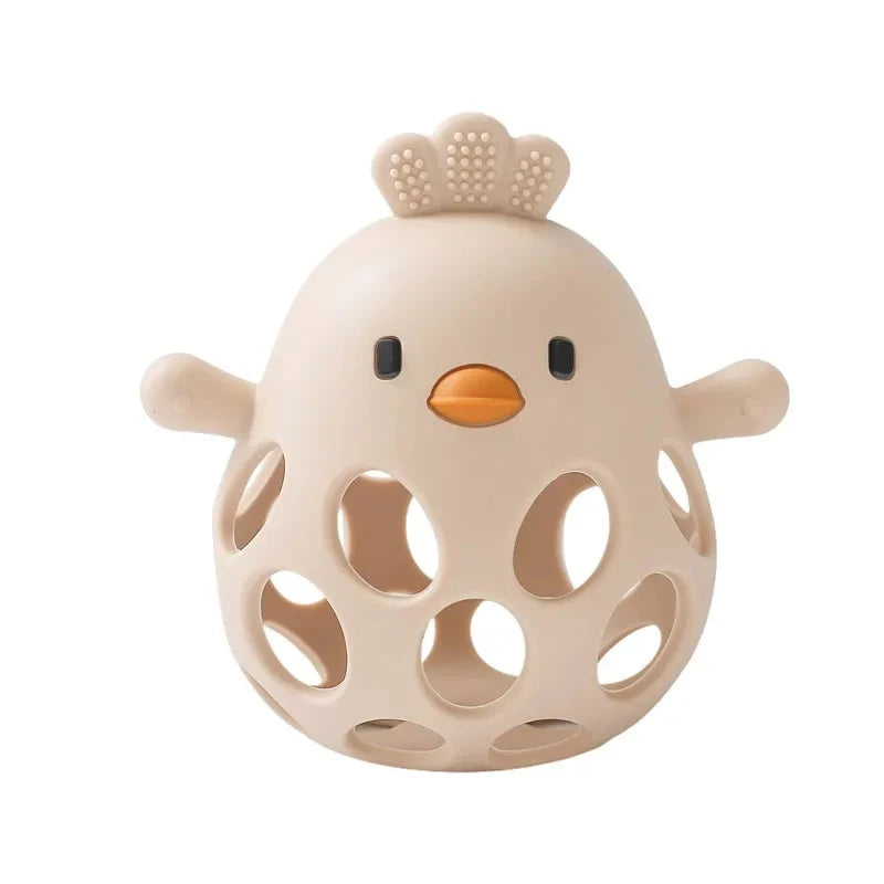 Les animaux des dents en silicone 🐤 Le coffre à jouets