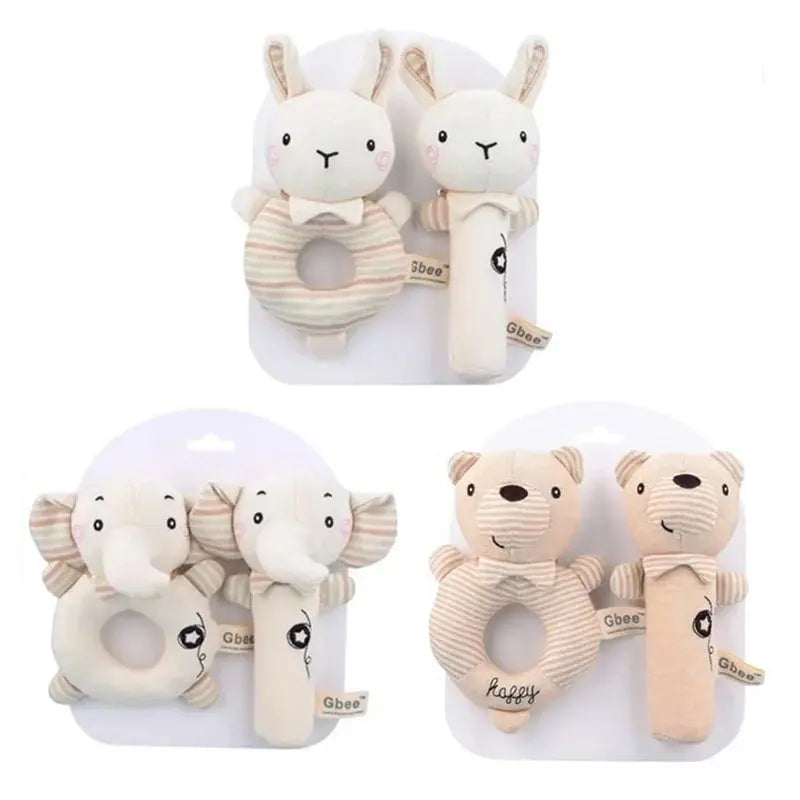 crochet sonore en coton Le coffre à jouets