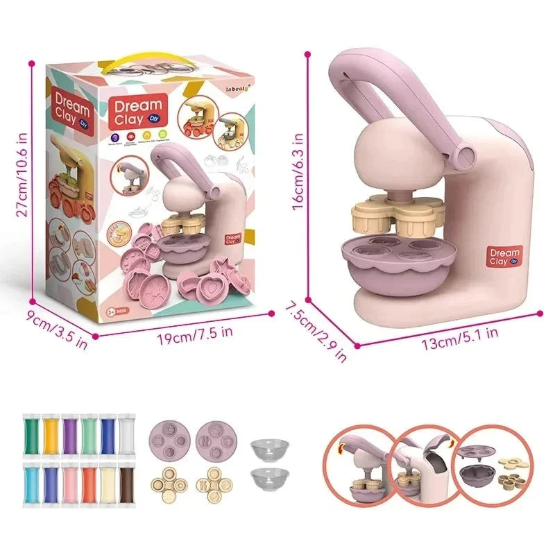 Kit créatif pâte à modeler enfant Le coffre à jouets