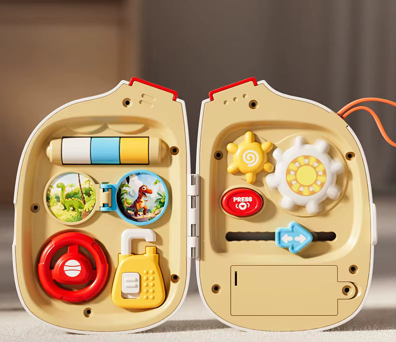 L'éléphant électronique d'éveil Le coffre à jouets