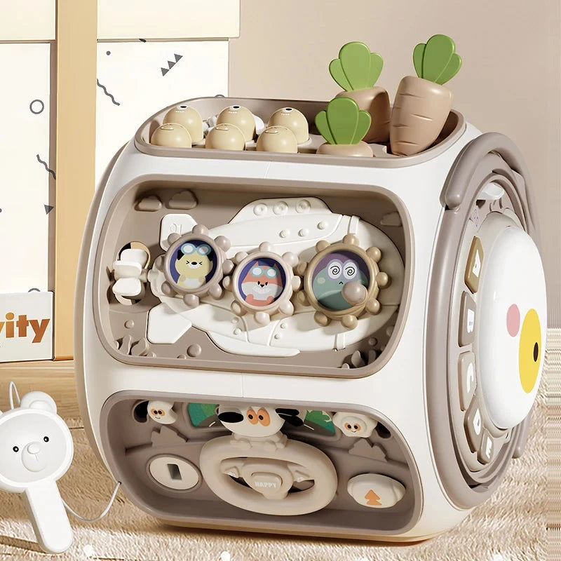 Jouet Montessori sensoriel magnétique pour enfants, hibou de pêche éducatif, planche occupée, taupe, numéro de jeu, Xylophone pour tout-petits de 3 ans, cadeaux Le coffre à jouets
