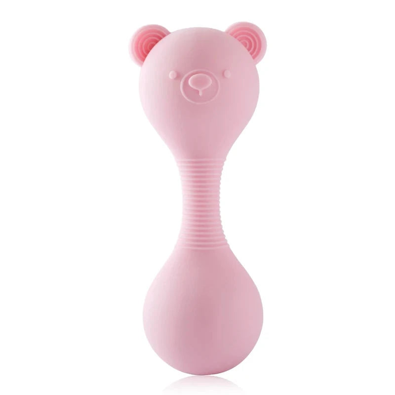 hochet ourson en silicone Le coffre à jouets