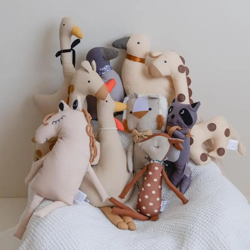 Instagram bébé girafe poupée toile jouet poupée enfant bébé confort poupée confort oreiller PP coton Le coffre à jouets