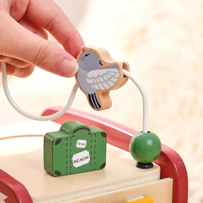 Busy board - Le bus des animaux Le coffre à jouets