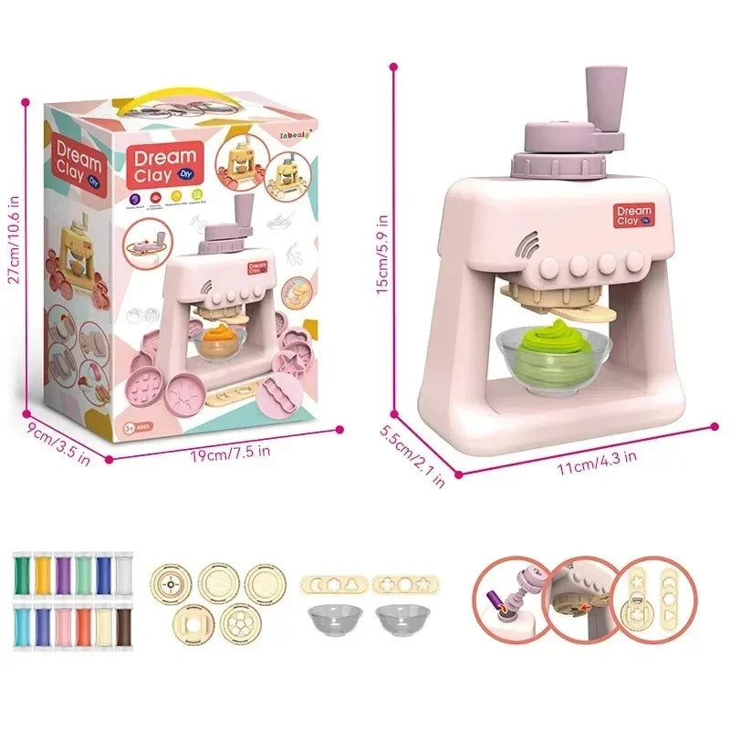 Kit créatif pâte à modeler enfant Le coffre à jouets