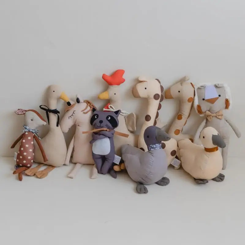 Instagram bébé girafe poupée toile jouet poupée enfant bébé confort poupée confort oreiller PP coton Le coffre à jouets