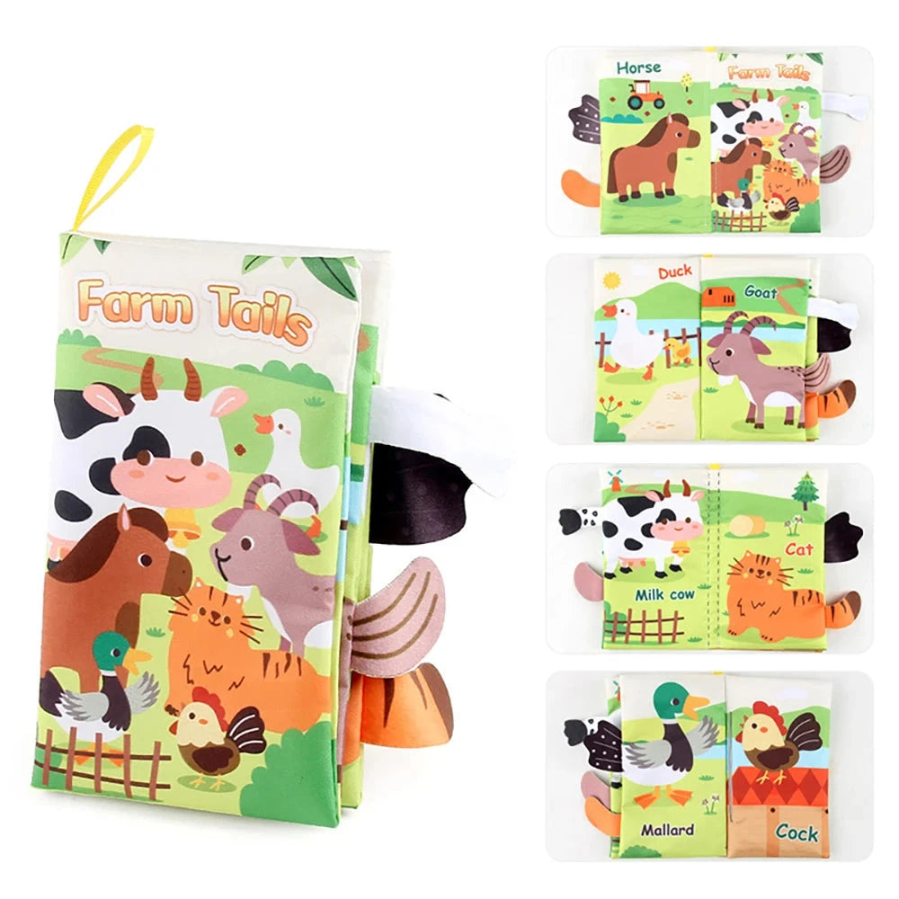 Livre en tissu Le coffre à jouets