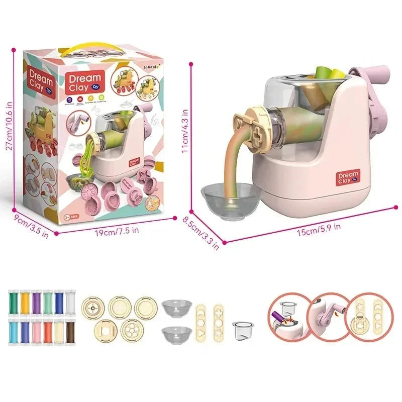 Kit créatif pâte à modeler enfant Le coffre à jouets