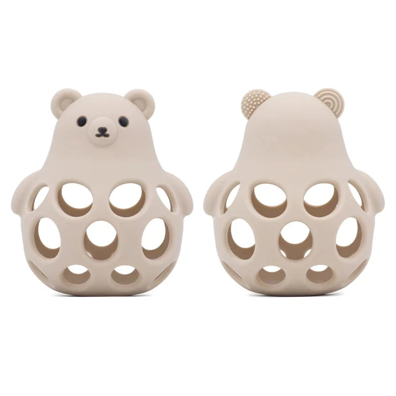 Les animaux des dents en silicone 🐤 Le coffre à jouets