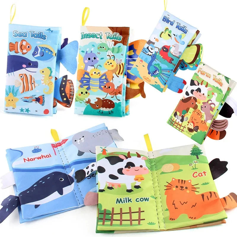 Livre en tissu Le coffre à jouets