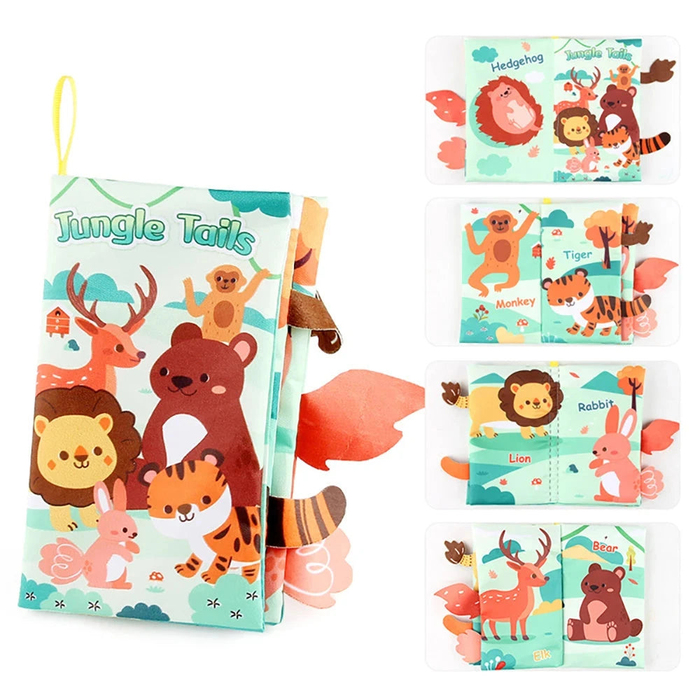 Livre en tissu Le coffre à jouets